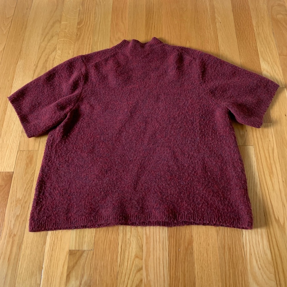 LOFT Warm Red Top